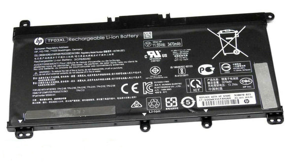 3Cell 11.55V 41.9Wh HP 920046-121 HSTNN-LB7X HSTNN-IB7Y HSTNN-UB7J Battery